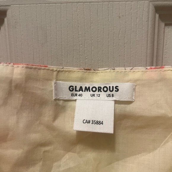 Urban outfitters asos glamorous Femme Cotton, Linen Short dress size 8 - Picture 5 of 8